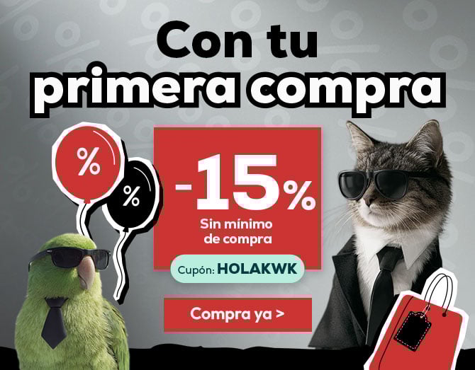 -15% de regalo con tu primera compra