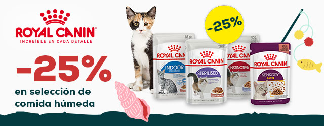 Royal Canin: -25% en selección de packs de húmedo para gato