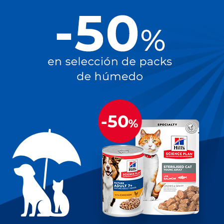 Hill´s Science Plan: -50% en selección de packs de húmedo
