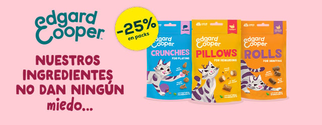 Edgard & Cooper: -25% en selección de snacks para gato