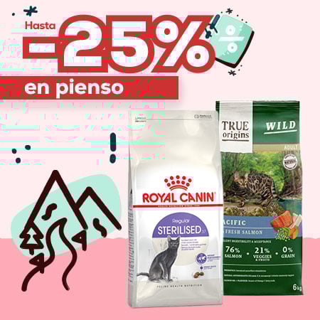 Hasta -25% en selección de pienso para gato
