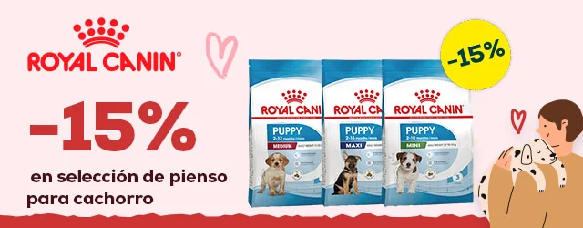 Royal Canin: -15% en selección de pienso para cachorro