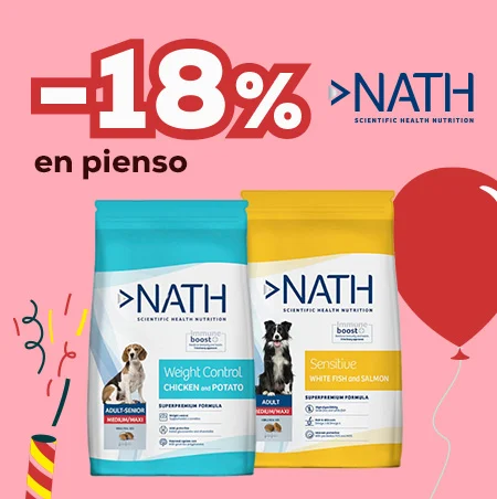 Nath: -18% en selección de pienso