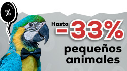 Hasta -33% en pequeños animales para el Black Friday