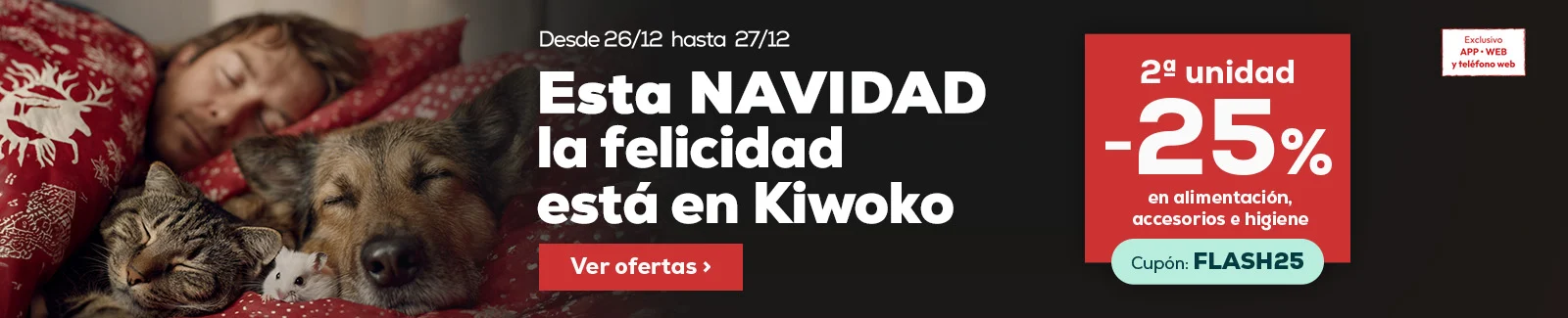 25% descuento en la segunda unidad