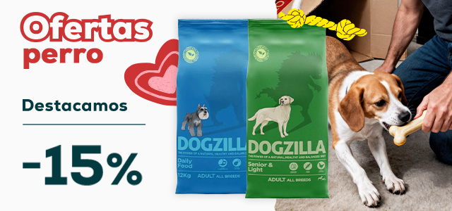 Dogzilla: -15% en selección de pienso 12 kg