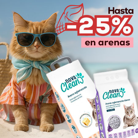 Hasta -25% en arenas