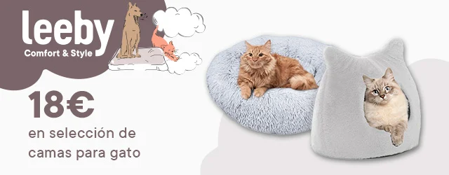 LEEBY: Camas a 18€ para gato