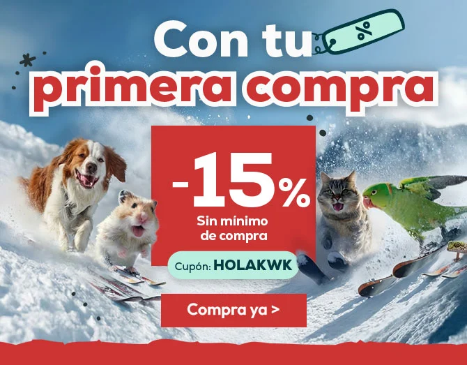 -15% de regalo con tu primera compra