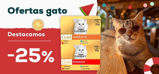 Gourmet: -25% en selección de packs de húmedo 48 uds