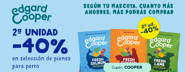 Edgard & Cooper: -40% en la 2ª unidad en selección de pienso para perro 