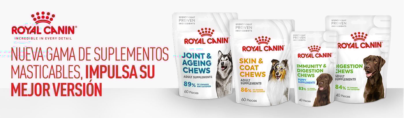 Suplementos Masticables para perro Royal Canin. Impulsa su mejor versión