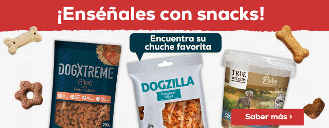 Enseñale con snacks