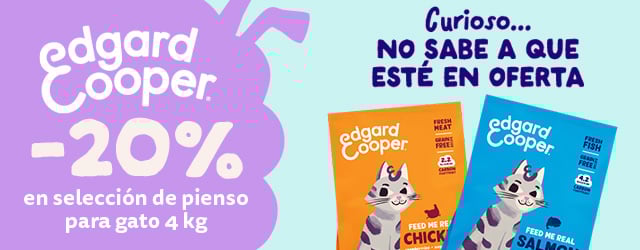 Edgard & Cooper: -20% en selección de pienso para gato