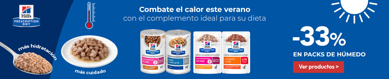 Hill's: M&aacute;s de -30% en selecci&oacute;n de packs de h&uacute;medo