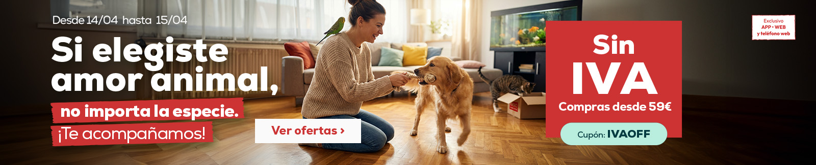 Aprovecha estos d&iacute;as sin IVA