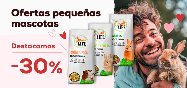 Small Life: -30% en selección de alimento para conejo/conejo baby/cobaya 4 kg