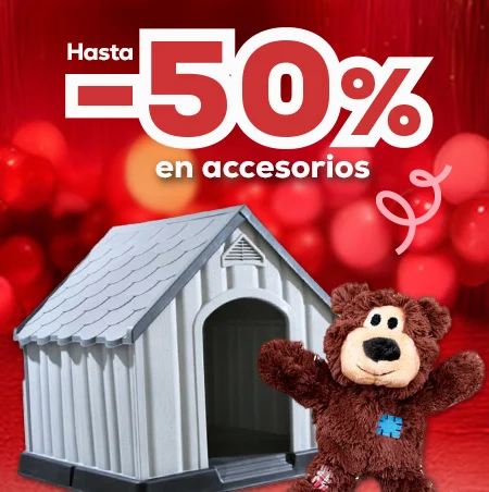 Hasta -50% en accesorios para perro