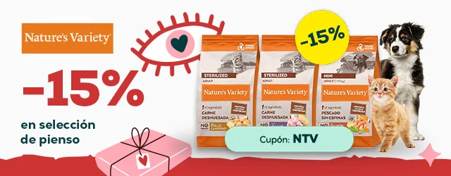 Nature's Variety: -15% en selección de pienso