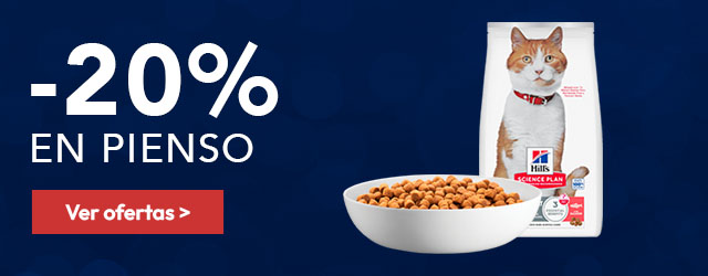 Hill's:  -20% en pienso seco para gato