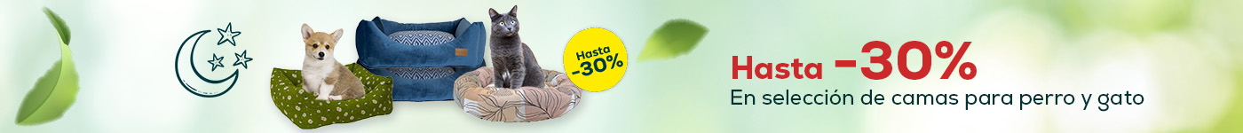 Camas: Hasta -30% en una selección de camas para perro y gato