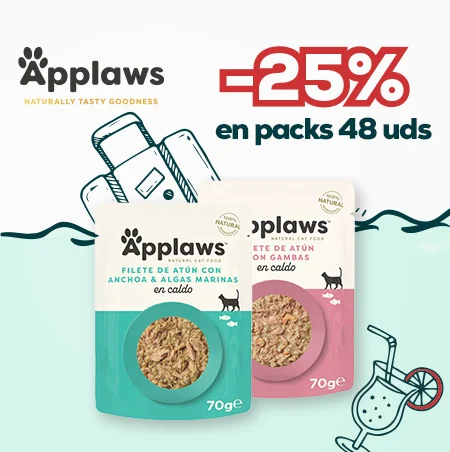 Applaws: -25% en selección de packs de húmedo para gato 48 x 70g