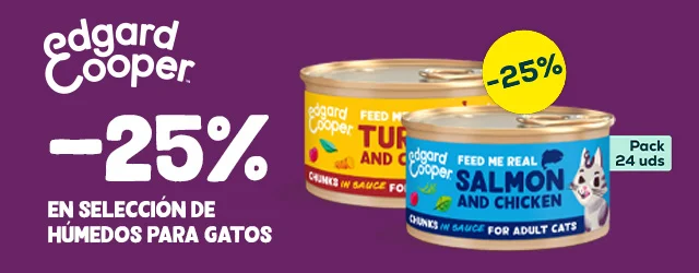 Edgard & Cooper: -25% en selección de snacks para gato