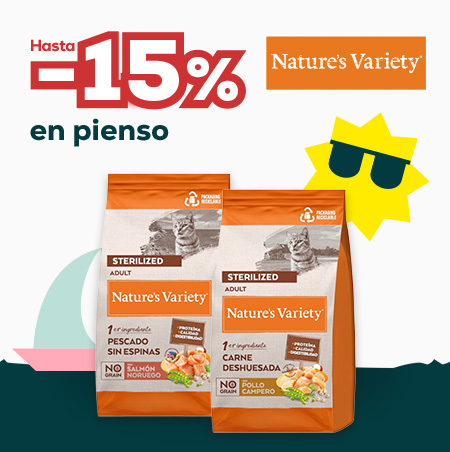 Nature's Variety: -15% en seleccion de pienso para gato 7 kg