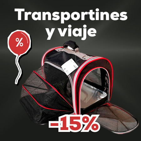 -15% en selección de transportines y accesorios de viaje