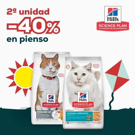Hill's: -40% en la 2ª unidad en selección de pienso para gato