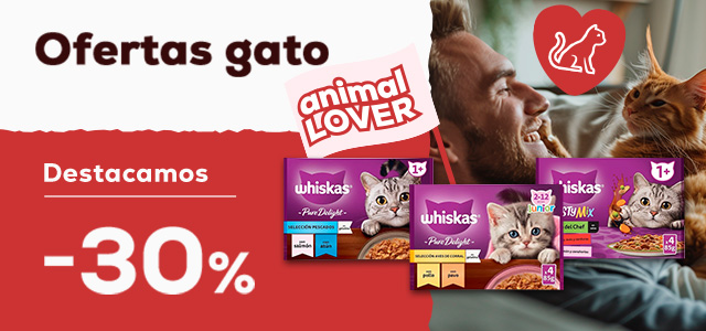 Whiskas: -30% descuento de packs de húmedo 24 uds para  gatito