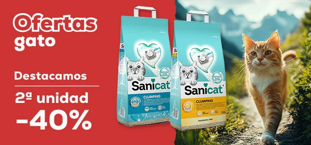Sanicat: -40% en la 2ª unidad en selección de arena