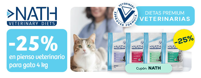 Nath Veterinary Diets: -25% en pienso veterinario para gato 4 kg