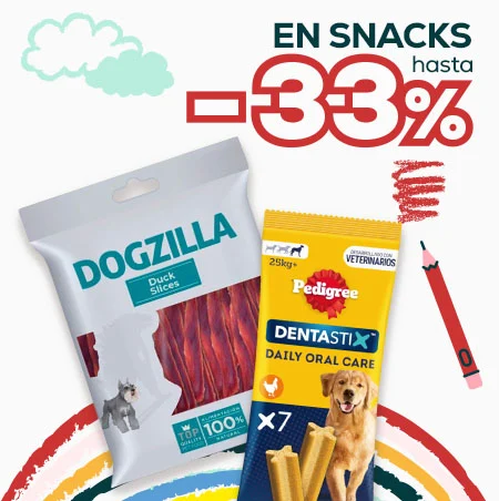 Hasta - 33 en snacks para perro