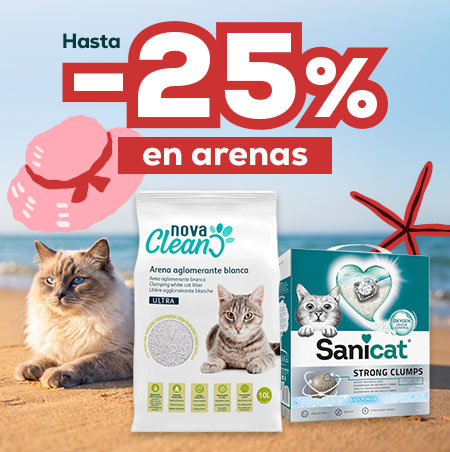 Hasta -25% en selección de arenas