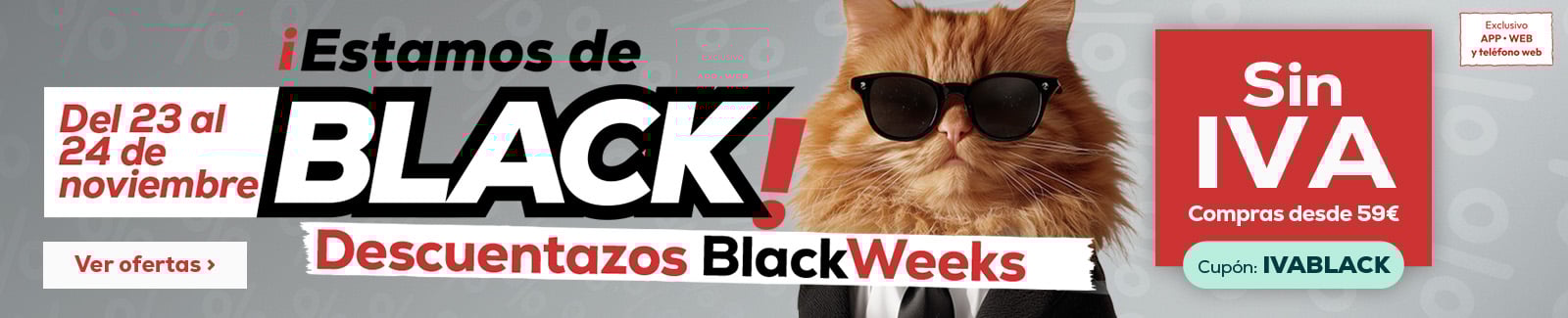 Aprovecha estos días sin IVA
