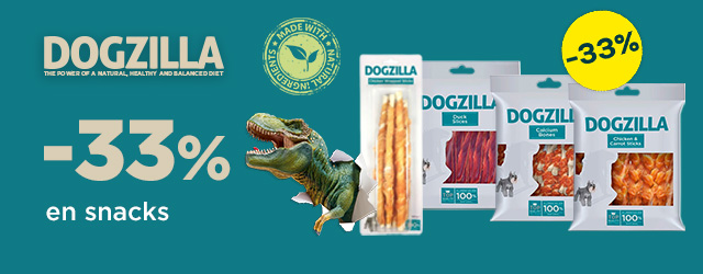 Dogzilla: -33% en selección de packs de snacks