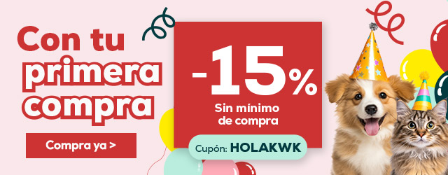 -15% de regalo con tu primera compra