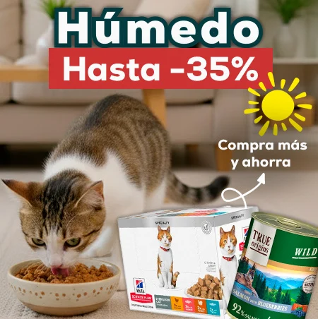 Hasta -35% en selección de húmedo