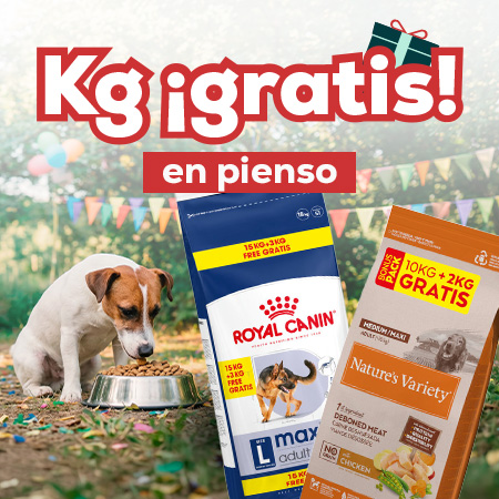 Kg gratis en selección de pienso para perro