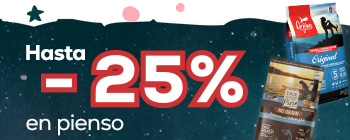 Hasta - 25% en pienso para perro