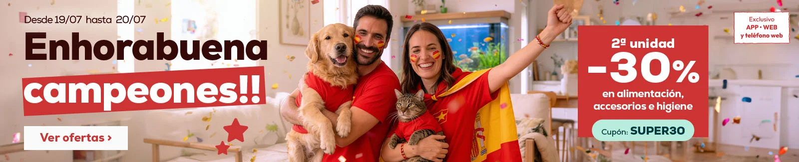 30% descuento en la segunda unidad