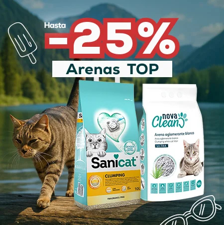 Hasta -25% en arenas