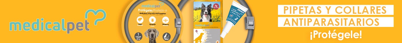 Collar Medicalpet: Descubre el nuevo collar antiparasitario para perros, eficaz contra pulgas, garrapatas y mosquito de la leishmaniosis