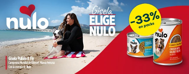 Nulo: -33% en selección de comida húmeda para perro