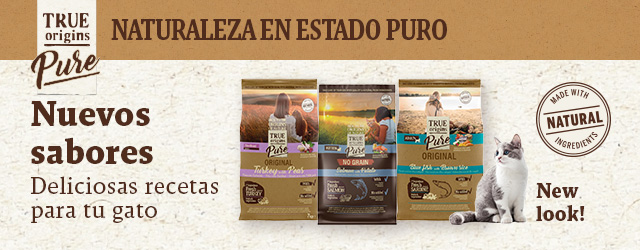 True Origins Pure: Nuevos sabores para gato