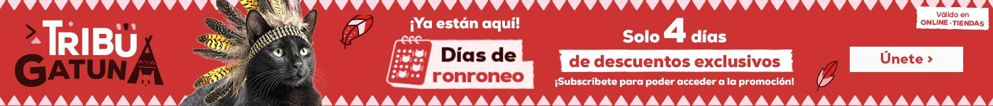Días de ronroneo: -20% en selección de pienso al comprarlo con tu arena favorita