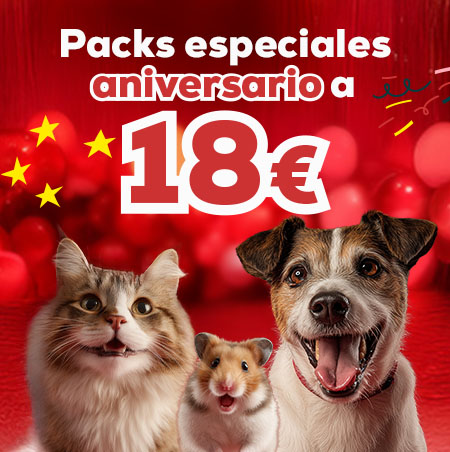 Packs especiales Aniversario a 18€