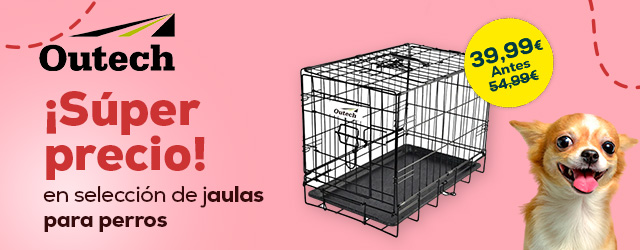 Outech: Súper Precios en jaula para perros