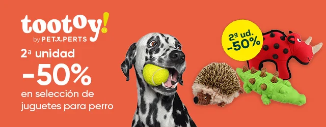 Tootoy: -50% en la 2ª unidad en juguetes para perro